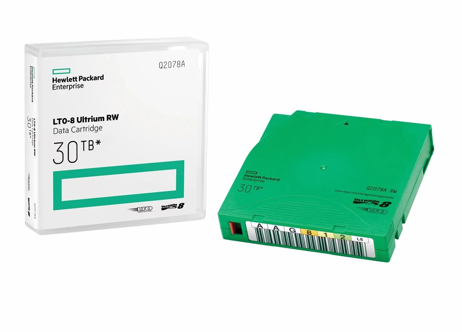 HP Ultrium 8 Interne Bandlaufwerke 12TB 30TB