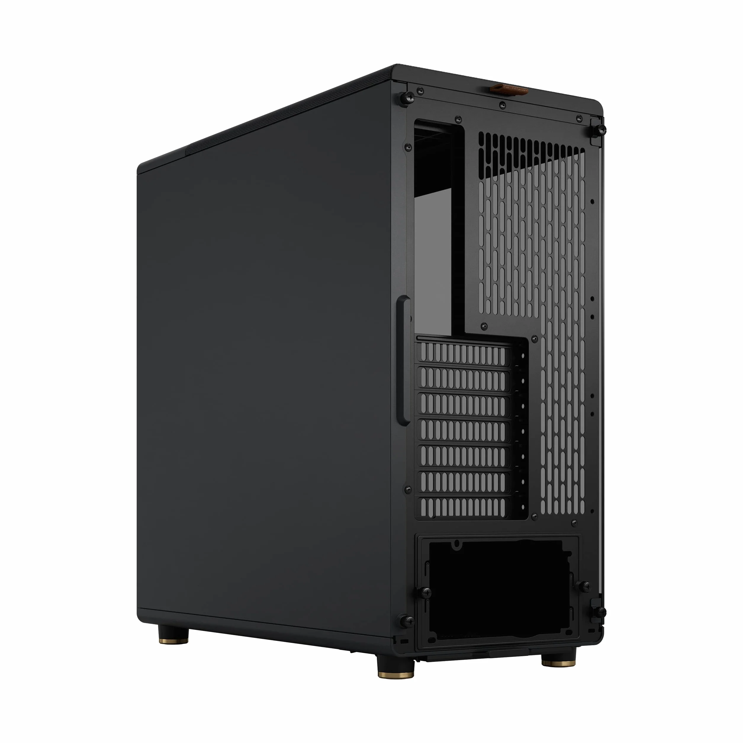 Fractal Design North ATX Mid-Tower PC-Gehäuse - Holzfront | Tempered Glass Seitenpanel, zwei 140-mm-Lüfter enthalten, USB-C, Airflow optimiert für Gaming PC