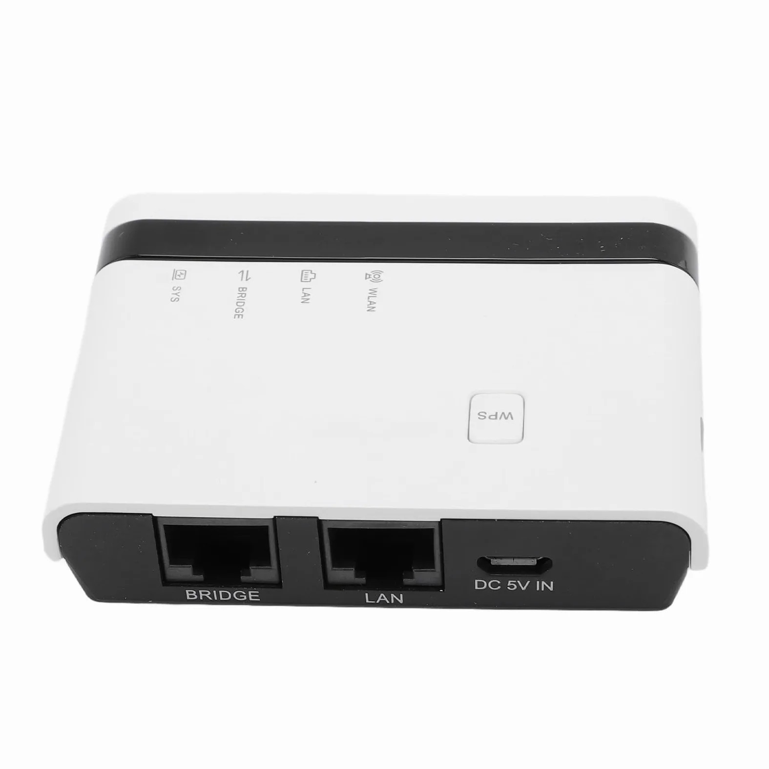 Kavolet USB-Druckserver, 10/100 Mbit/s, LAN-Brücke, Standalone, Plug-and-Play, 4 Drucker (EU-Stecker)