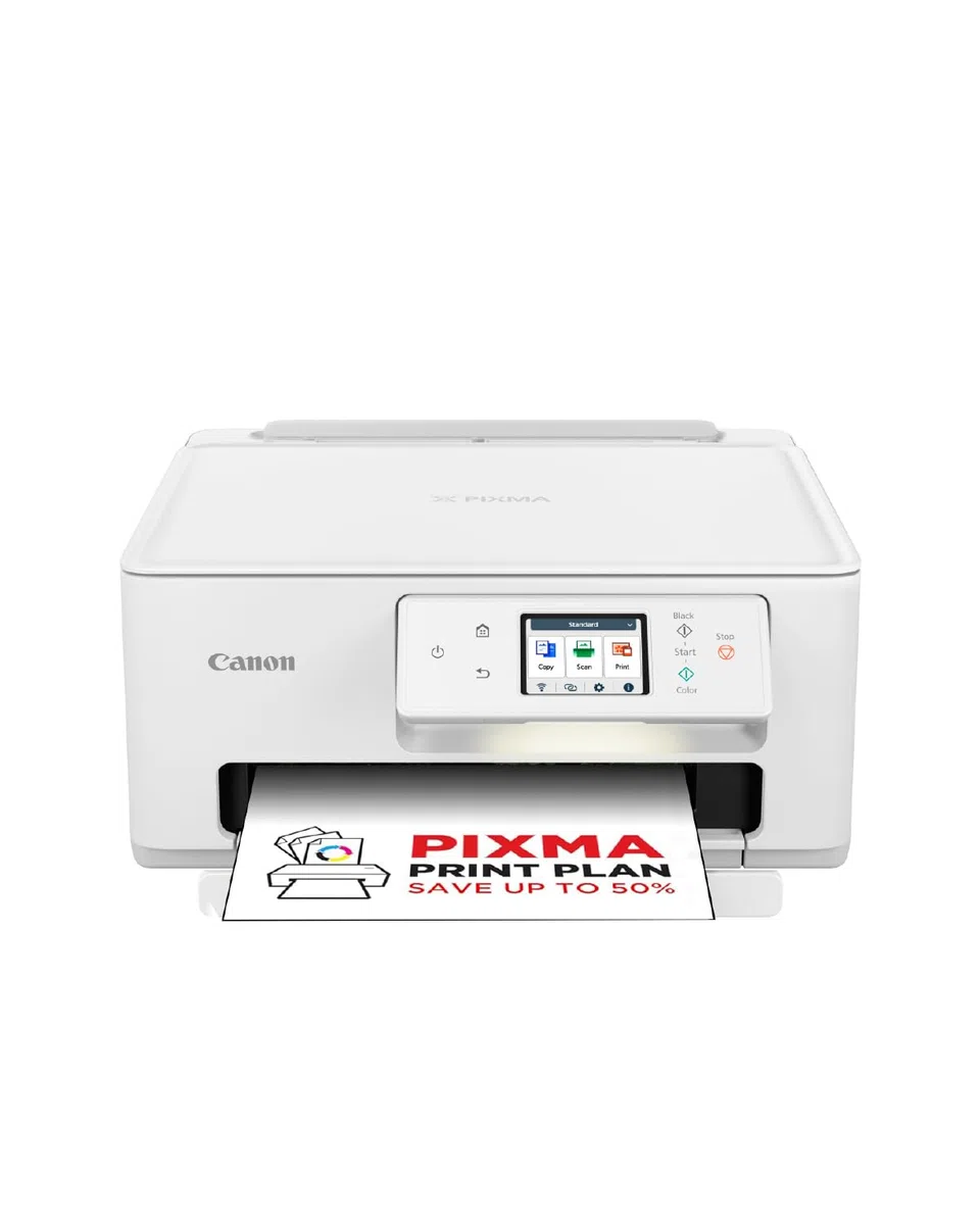 Canon PIXMA TS7650i Multifunktionsdrucker 3in1 Tintenstrahl A4 Touch LCD WLAN Duplexdruck Weiß