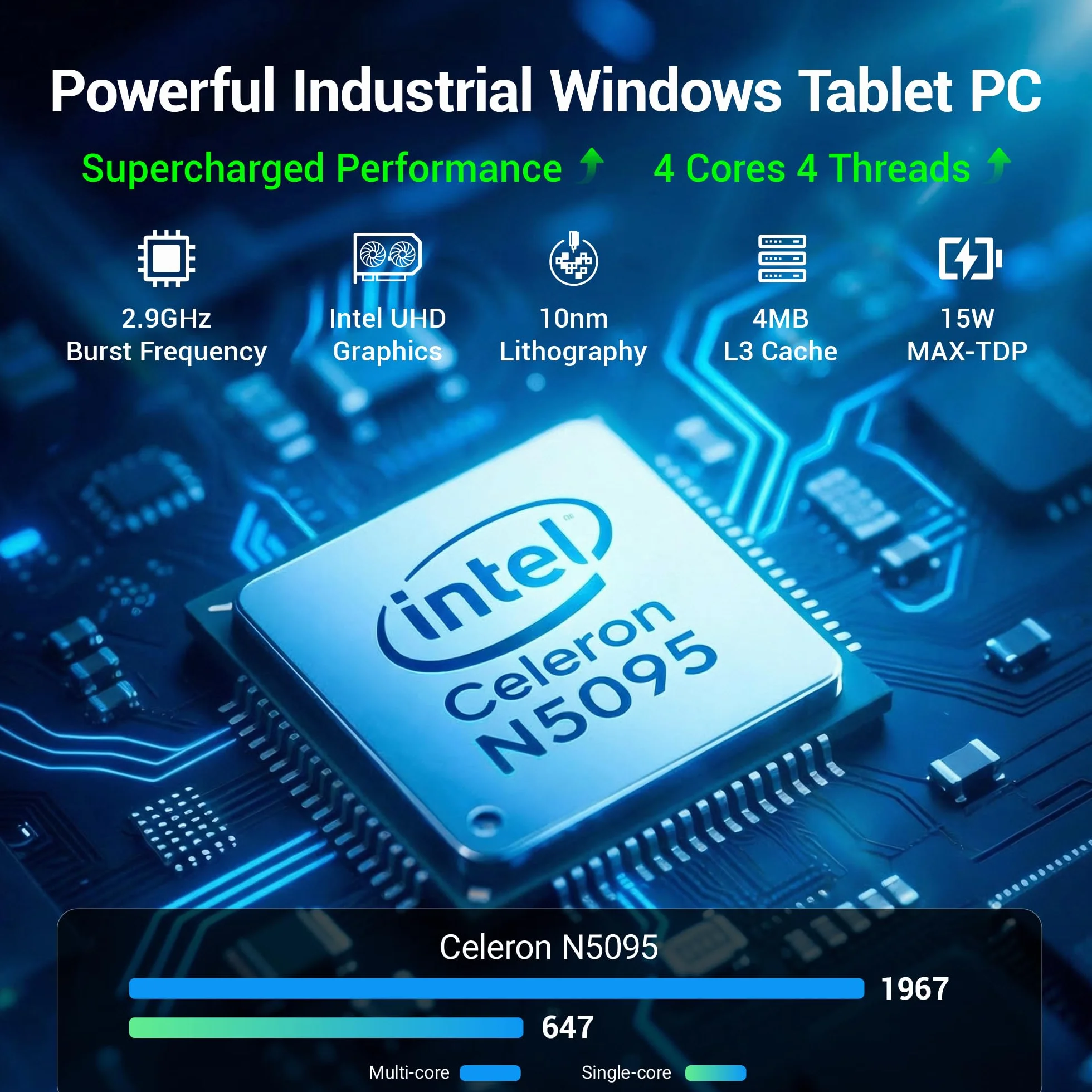 Industrie Panel PC-HEIGAOLAPC 15.6 Zoll Touchscreen PC Panel mit Drehhalterung, Tablet All in One Computer N5095 Win11 Pro 8GB Ram, 128GB Rom, FHD Display IPS 1920*1080, 4xUSB3,0, HDMI, Type-C, RS232