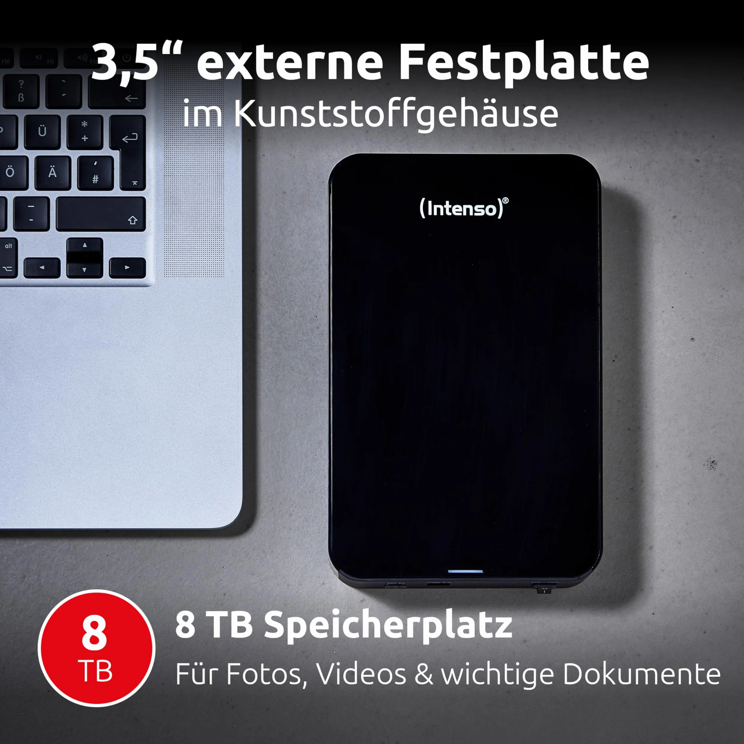 Intenso 3,5" Desktop HDD 3.0 8TB Memory Center