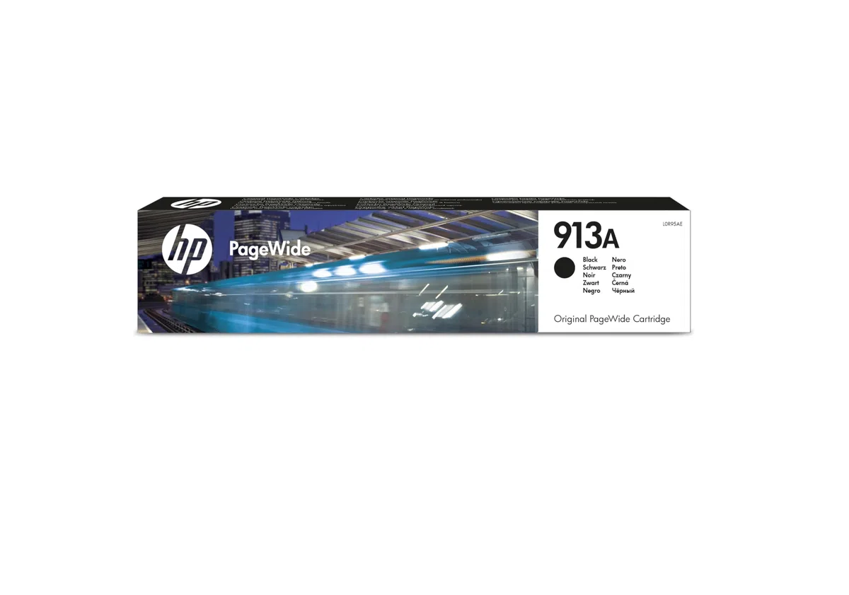 HP 913A L0R95AE Original Druckerpatrone Schwarz für HP PageWide 352