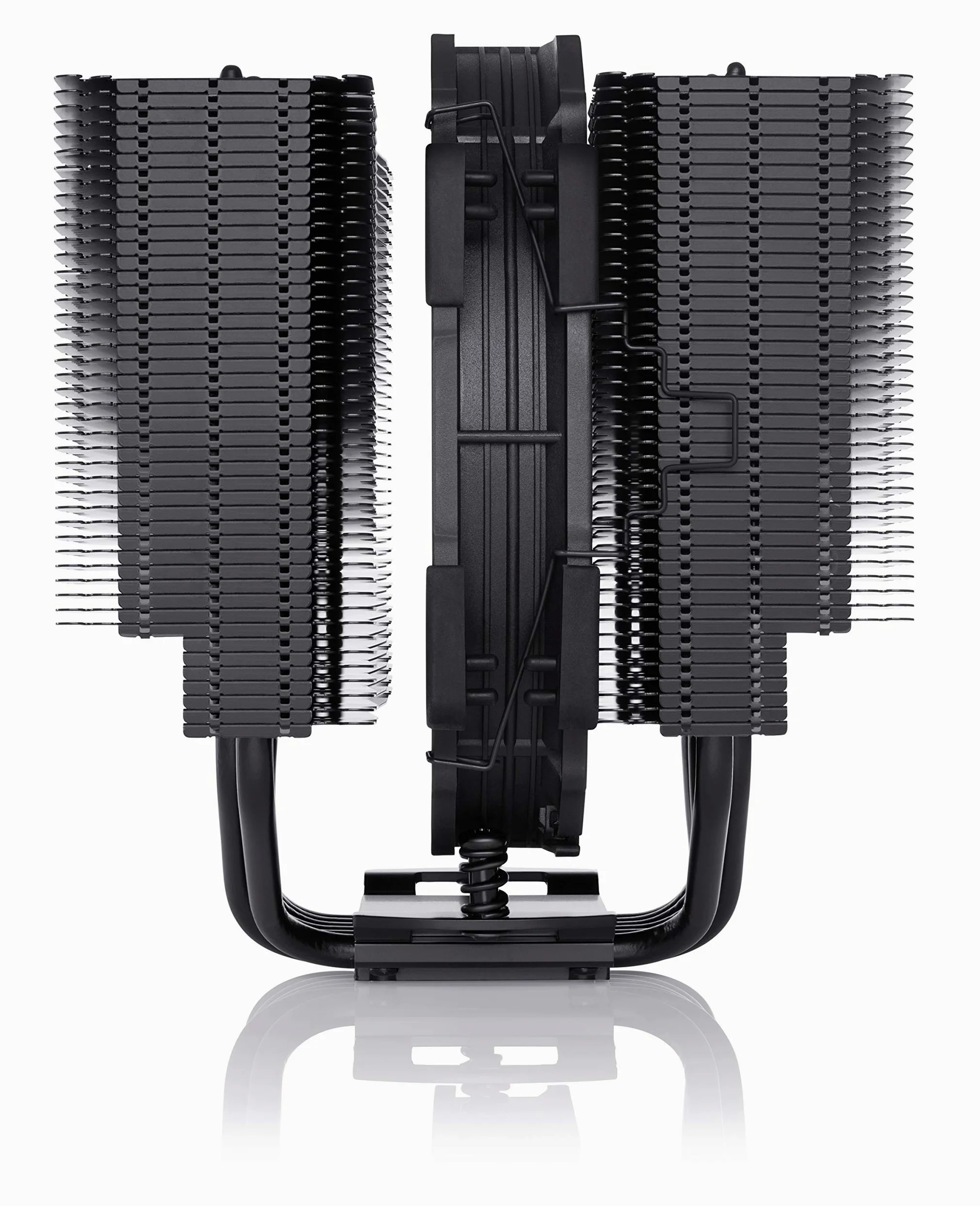 Noctua NH-D15S chromax.black, Premium CPU-Kühler mit NF-A15 PWM 140mm Lüfter (Schwarz)