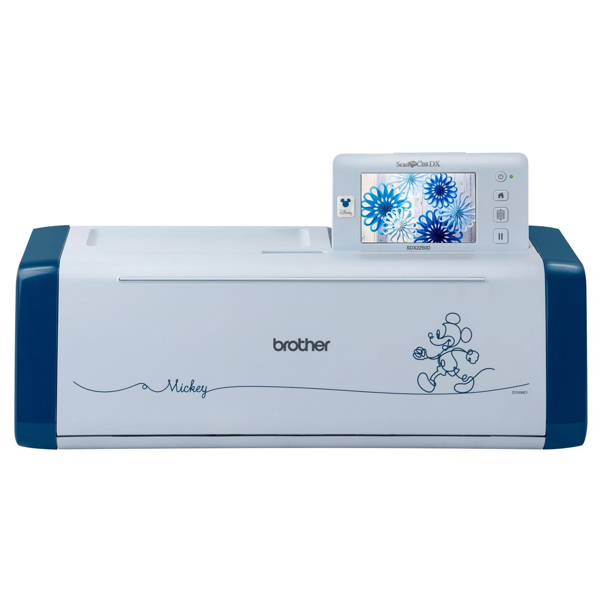 Brother ScanNCut DX SDX2250D, Disney-Schneide- und Plottermaschine, Scanner 600 DPI, 1485 integrierte Motive, WLAN-Konnektivität