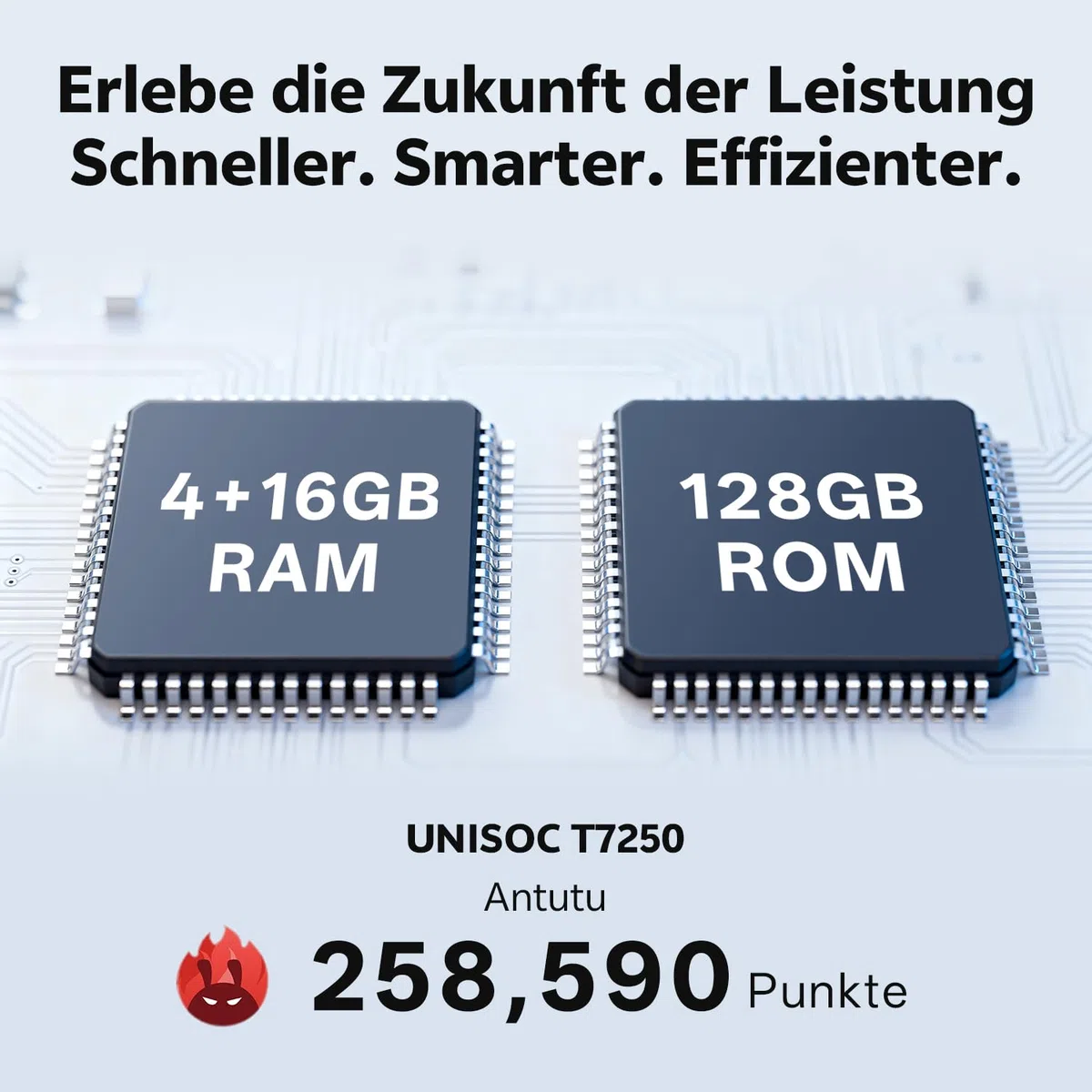 Tablet 11 Zoll mit Hülle, Android 16 System mit Gemini AI, 20GB RAM + 128GB ROM (erweiterbar auf 1TB), 90Hz Display, Unisoc T7250 Octa Core, 13MP + 8MP Kamera, Face ID, Widevine L1, 8800mAh, GPS