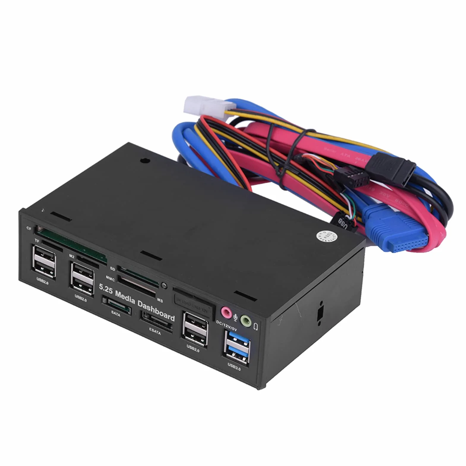 Frontplatte, Medien-Dashboard, Frontplatte, Multi-Kartenleser, Interner Kartenleser, PC-Frontplatte, USB, Frontplatte, Medien, Frontplatte,