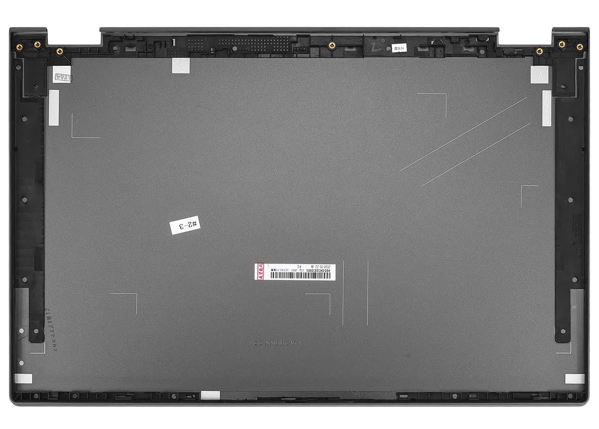 Ersatz-LCD-Rückabdeckung für Lenovo Ideapad Flex 5-15iil05 & Flex 5-15ITL05 Serie Laptop, P/N: 5CB0Y85681 4600K10Z0001 SCB0R75479, Grau