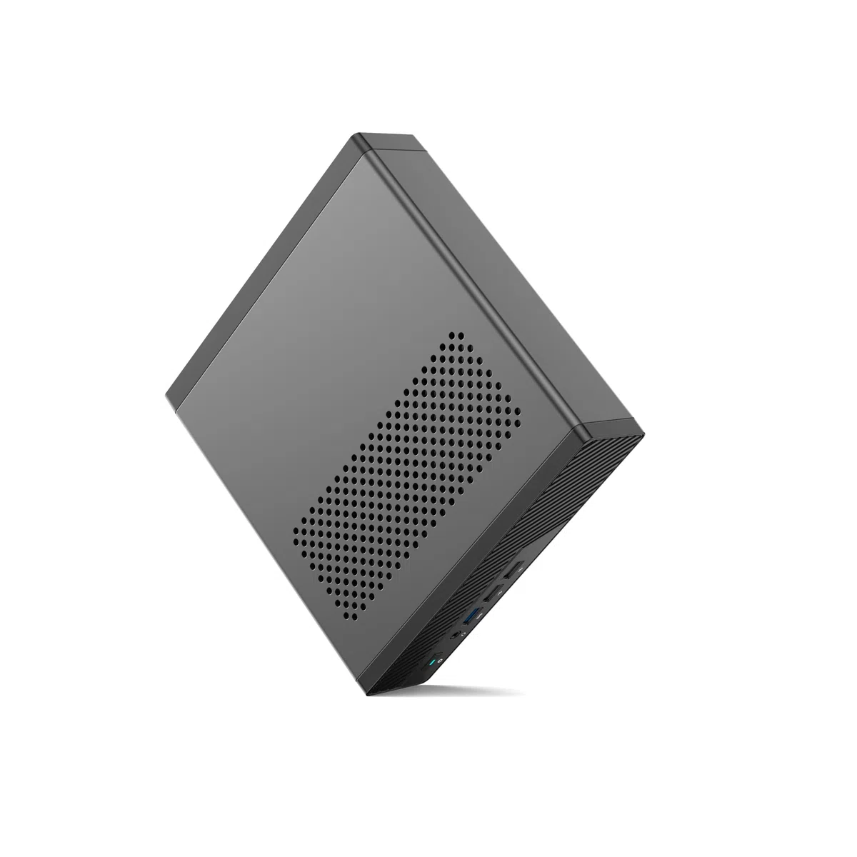 MINIS FORUM MS-01 Mini PC, Prozessor Core i5-12600H 12C/16T bis zu 4,5 GHz, Barebone ohne DDR5 SODIMM/M.2 2280 NVME SSD/3x M.2 2280/22110/U.2 SSD/OS, HDMI/2 x USB4/Port SFP+ 10G×2/2,5G RJ45x2
