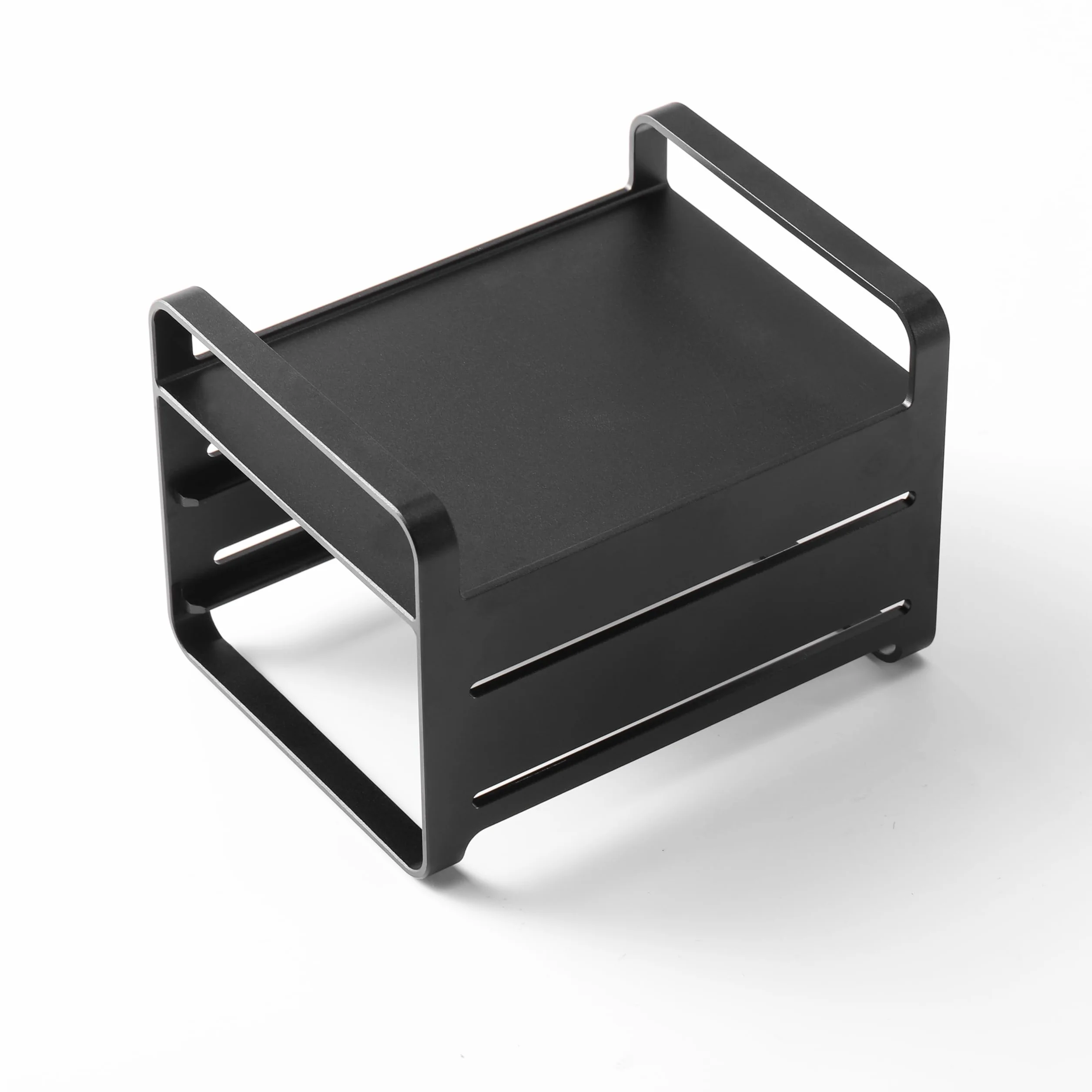 zimablade 2-Bay-HDD-Rack-Fach, Zimaboard und andere duale 3,5-Zoll-Speicherlaufwerke, Aluminiumlegierungsdesign, hochfestes 3,5-Zoll-Festplatten-Montagerack