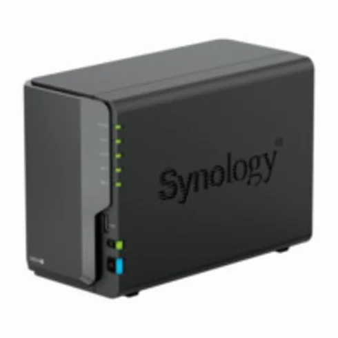 Synology DS224+ 2-Bay Diskstation NAS (Intel Celeron J4125 4-Core 2.0 GHz 2GB DDR4 RAM 2xRJ-45 1GbE LAN-Port) 4TB Bundle mit 2X 2TB Bestpreis Festplatten