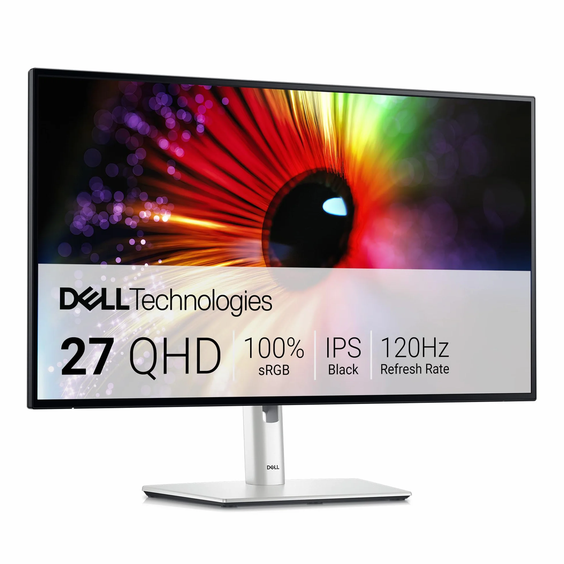 Dell U2724D UltraSharp 27 Zoll QHD 2560x1440 Monitor 120Hz IPS Black 5ms 98% DCI-P3 USB-C DisplayPort HDMI