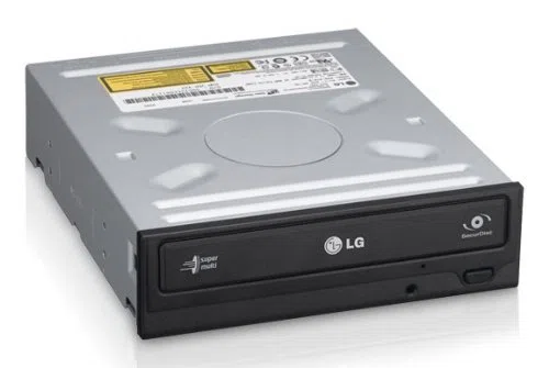 LG GH22NS SecureDisk SATA DVD-Brenner (22x8x16 DVD+RW, 20x6x DVD-RW, 12x DVD+R/-R DL, 12x DVDRAM, 48x32x48x CDRW) Retail schwarz