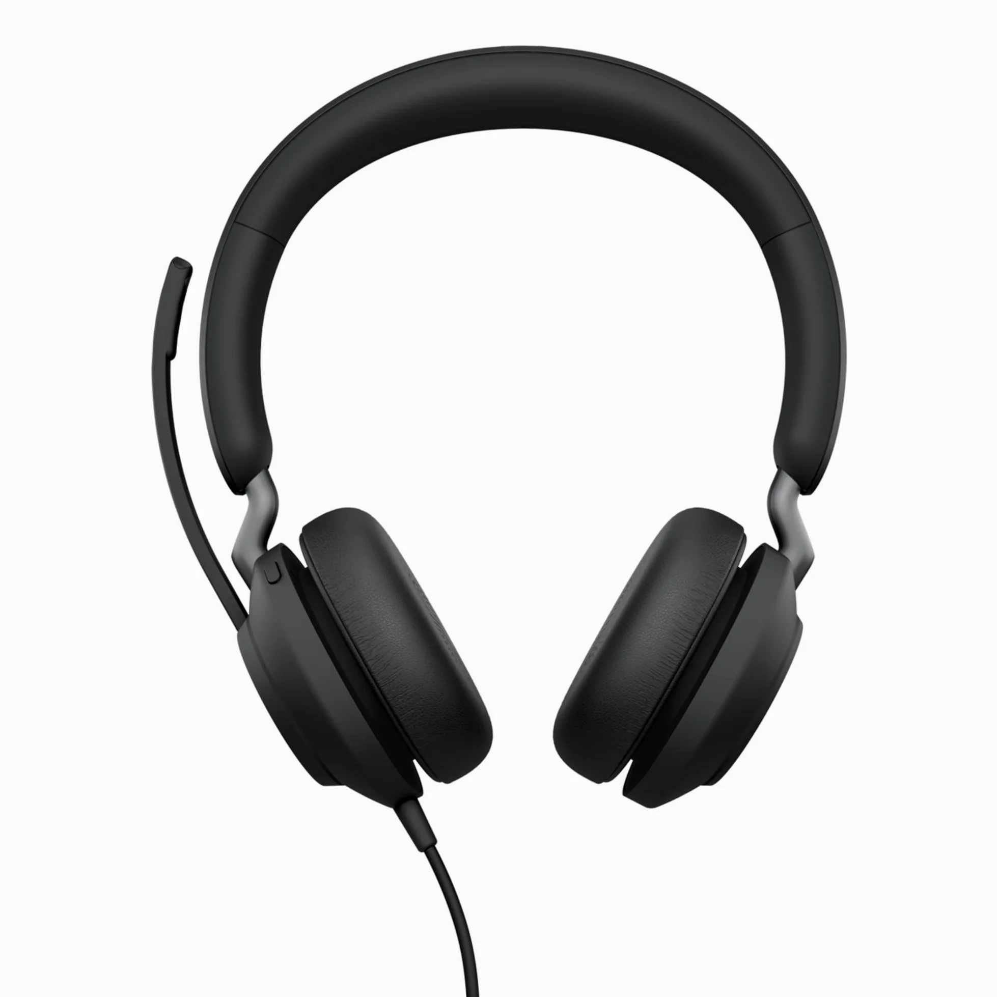 Jabra Evolve2 40 SE Kabelgebundenes Stereo-Headset mit Geräuschunterdrückung, Mikrofon und USB-C/A-Kabel - MS Teams-Zertifiziert, kompatibel mit Allen Anderen Plattformen - Schwarz