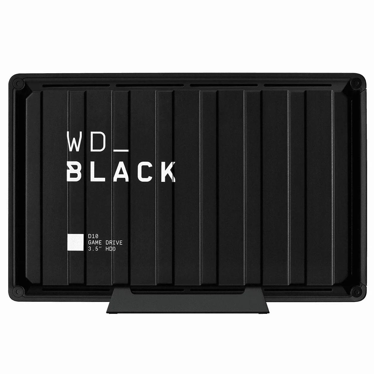 WD_BLACK D10 Game Drive externe Festplatte 8 TB (Übertragungsgeschwindigkeit bis zu 250 MB/s, 7200 U/min und aktive Kühlung, USB Typ-A zum Laden von Gaming-Ausrüstung) Schwarz