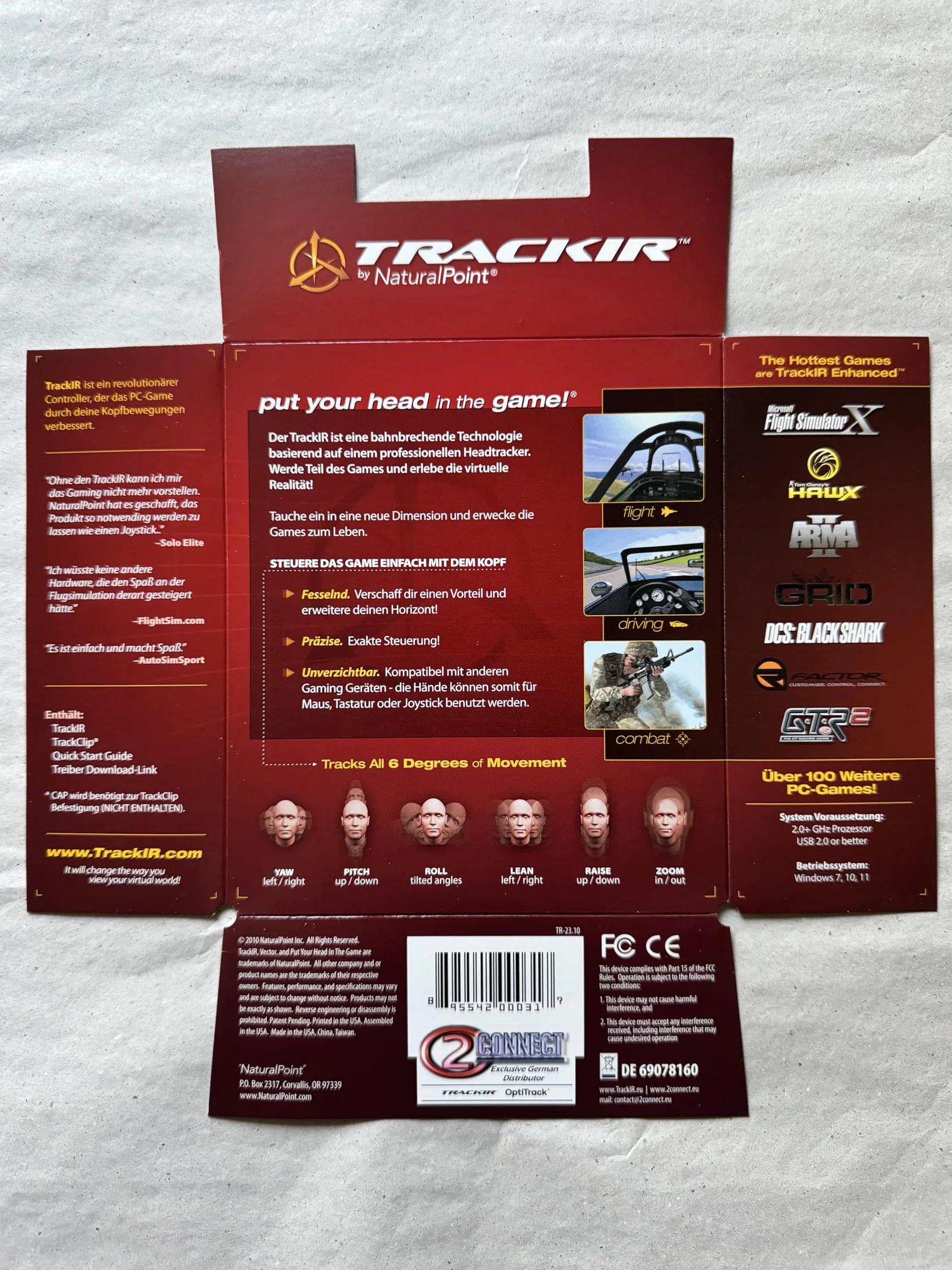 TrackIR 5 Standard Set in a Box