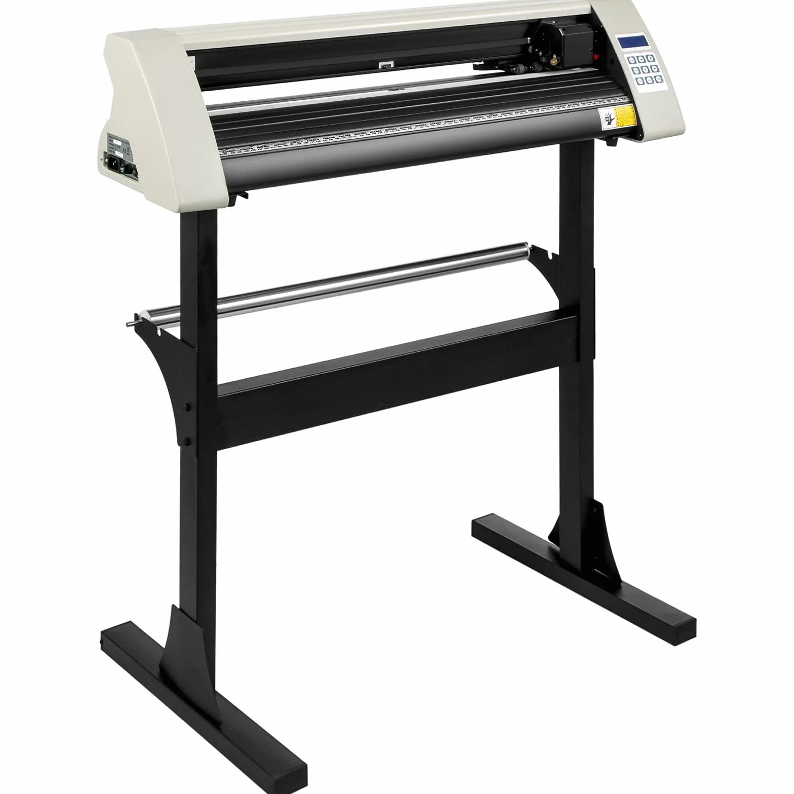 VEVOR Vinyl Schneideplotter 375 mm Folienschneider, Plottermaschine Schnittpräzision ±0,01 mm, MAC & Windows kompatibel, Folienplotter mit USB-Laufwerk, Cuttingplotter 8 kg