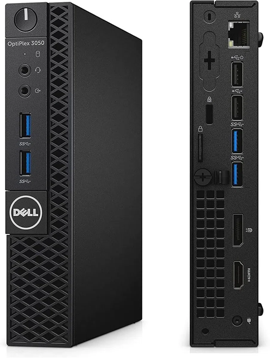 shinobee 0ptiplex 3050 Mini-PC Business Office Multimedia Computer mit 3 Jahren Garantie! - 8 GB - 128 GB NVME SSD - USB 3.0 - WLAN - HDMI - DP - LAN - Windows 11 Prof. 64-Bit - #8577