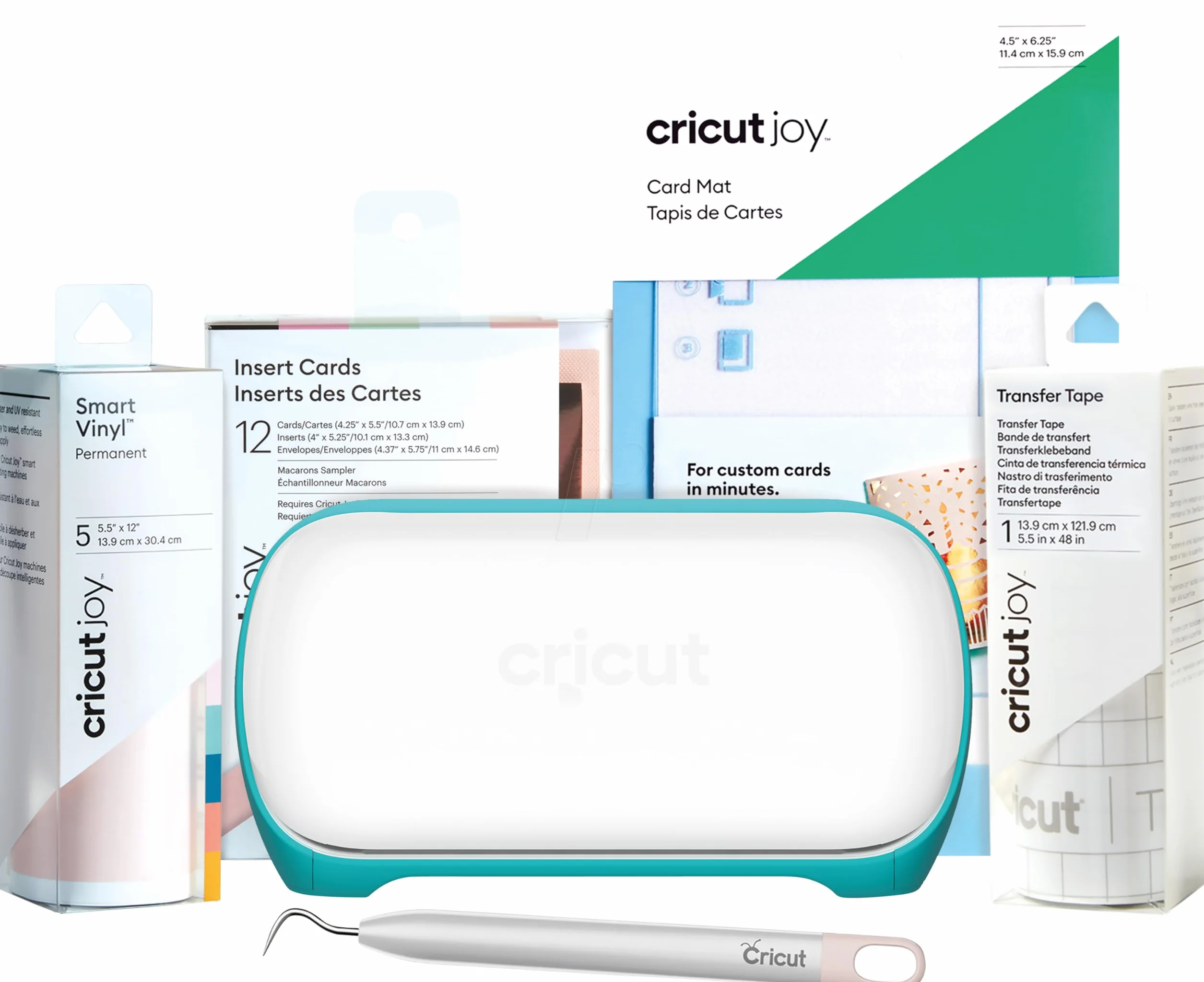 Cricut Joy Starter Bundle - NEW Schneidemaschine, DIY, Handwerk, Hobby, Schneideplotter, USB-Anschluss, kompakt, vielseitig, einfach zu bedienen