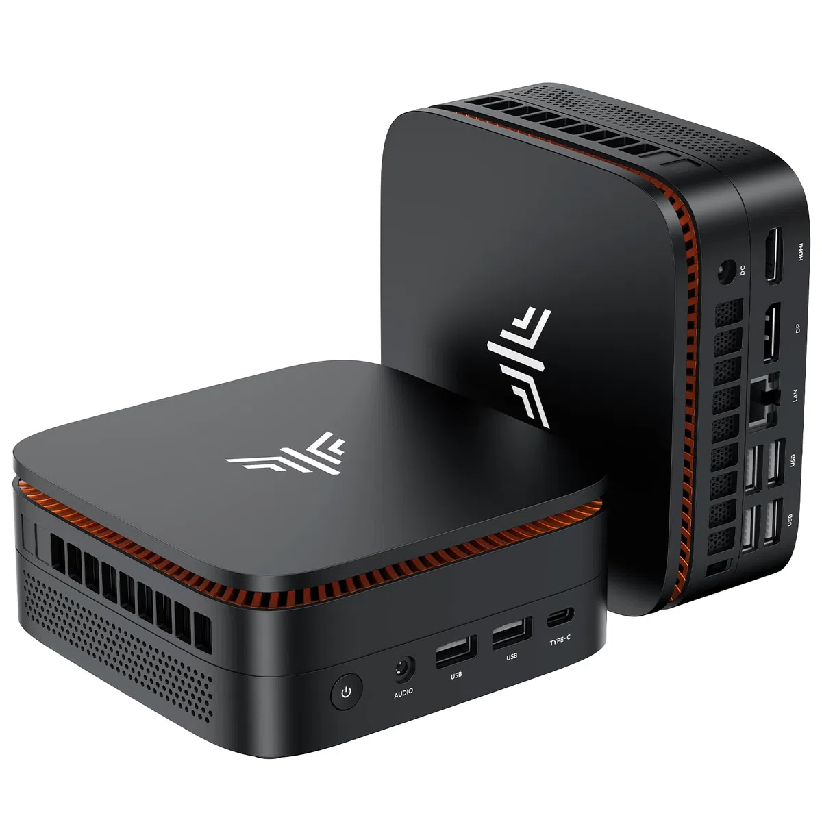 NiPoGi Pinova P1 Mini PC AΜD Ryzen 3300U W11 Pro(4C/4T,MAX. 3.5GHz,Besser als 3200U/N100) 16GB DDR4 RAM(Max.32GB)+1TB SSD(Max.4TB) Computer 4K Triple Display/WiFi 5/BT/LAN Büro/Bildung/Multimedia