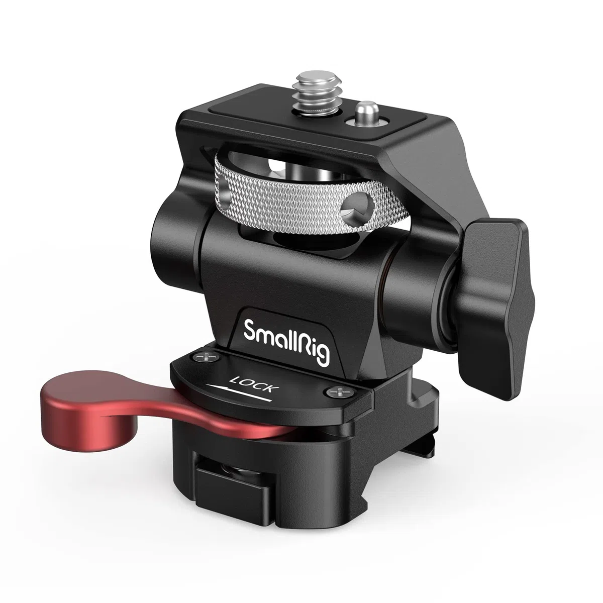 (Aktualisierte Version) SMALLRIG Monitorhalterung mit NATO Klemme, Kamera Monitorhalterung für 5" und 7" Monitor, Schwenkbar und Neigbar - 2906B