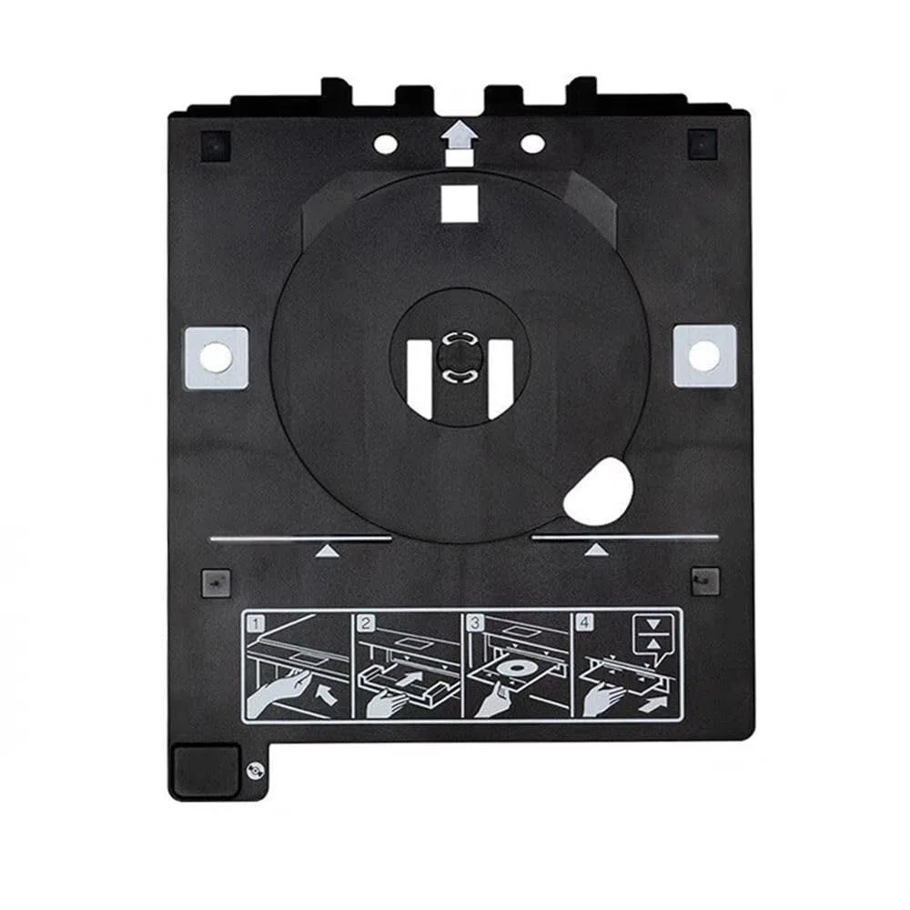 CDR CD DVD Druckfach für EPN XP-6000, XP-6100, XP8500, XP-8600, XP-15000, ET-8500, ET-8550, L8160, L8180 Drucker mit USB 3.0 Anschluss für PC, Laptop