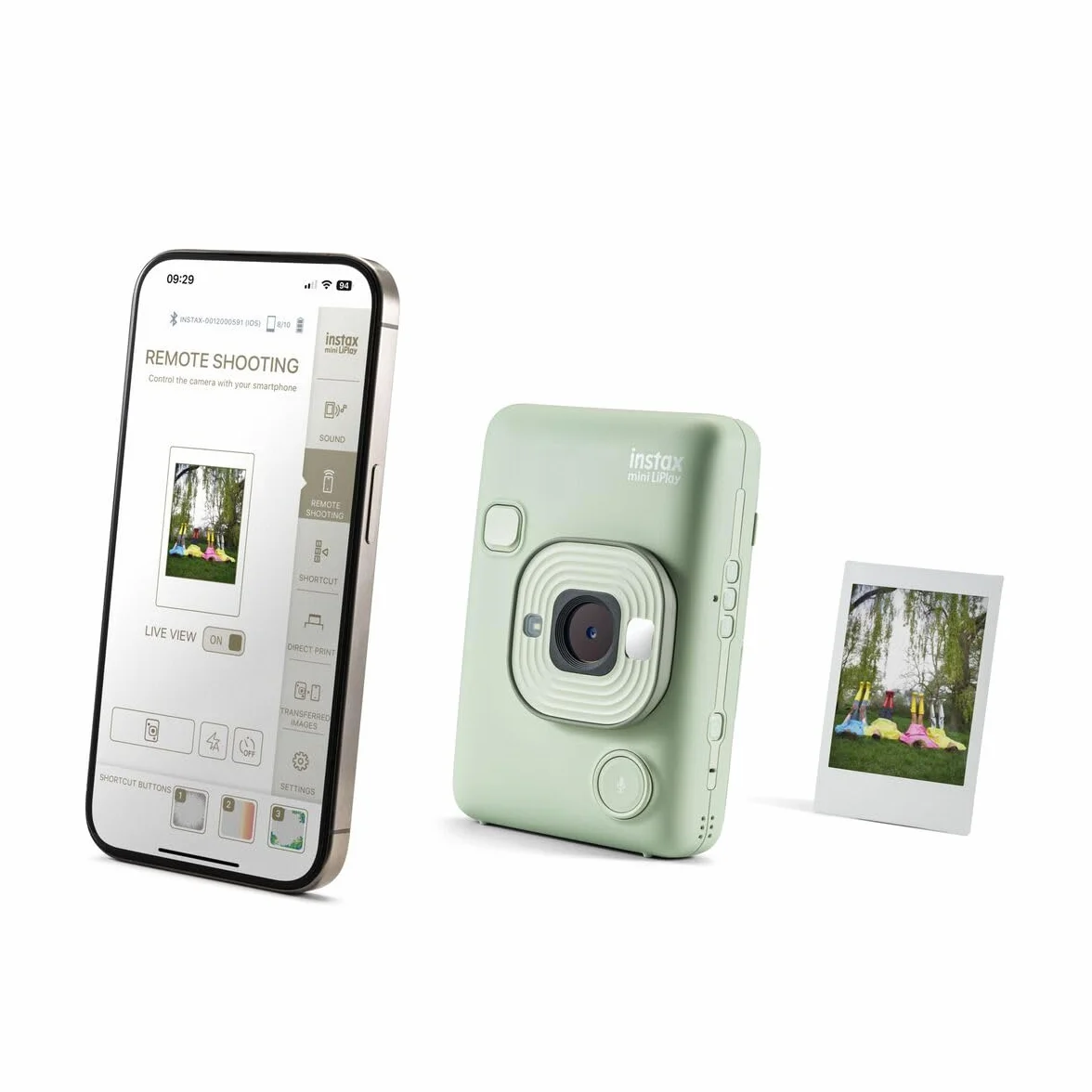 INSTAX mini LiPlay 2 Digital Hybrid Camera