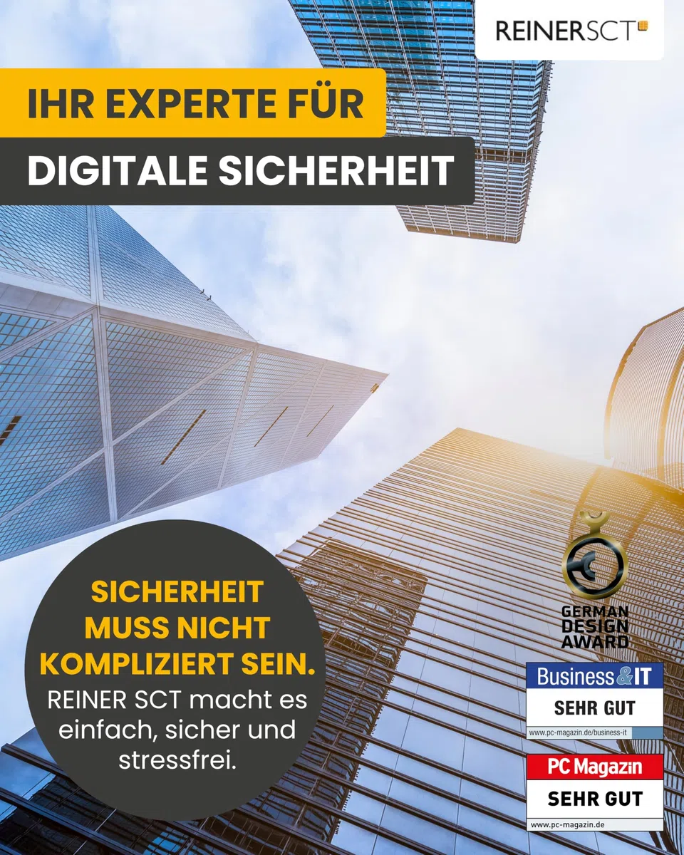 REINER SCT Authenticator I TOTP-Generator für Zwei-Faktor-Authentifizierung I kompakt & tragbar I Sicherheitsschlüssel zur sicheren Anmeldung bei Online-Diensten & Kryptobörsen