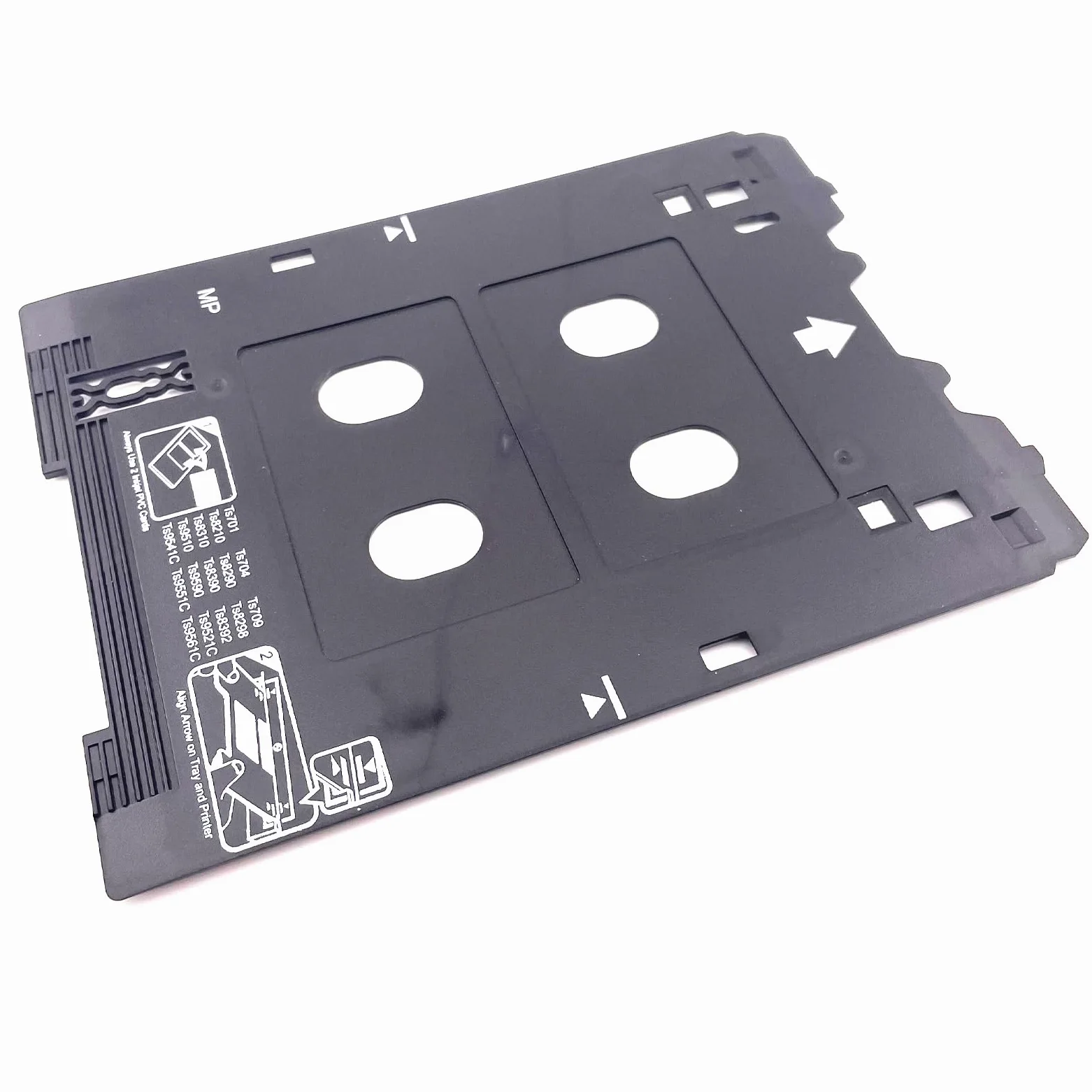 Inkjet PVC-ID-Kartenfach für Canon PIXMA TS701 TS702 TS703 TS704 TS705 TS709 TS8220 TS8330 TS82xx, TS83xx und TS95xx Serie Drucker (Canon MP/Mehrzweckfachdrucker)