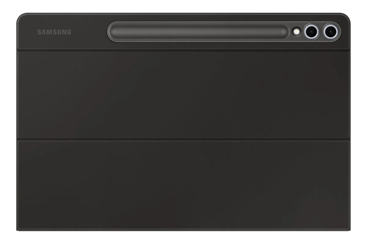 Samsung Book Cover Keyboard Slim EF-DX820 für das Galaxy Tab S10+| Tab S9+| Tab S9 FE+ mit QWERTZ-Tastatur und AI-Taste, Einteilige Tablet-Hülle, schlankes Design, S Pen Fach, Schwarz