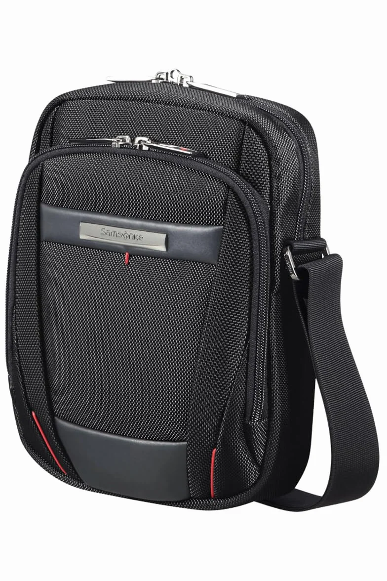 Samsonite Pro-DLX 5 - 7.9 Zoll Umhängetasche für Tablet, 23 cm, 3 L, Schwarz (Black)