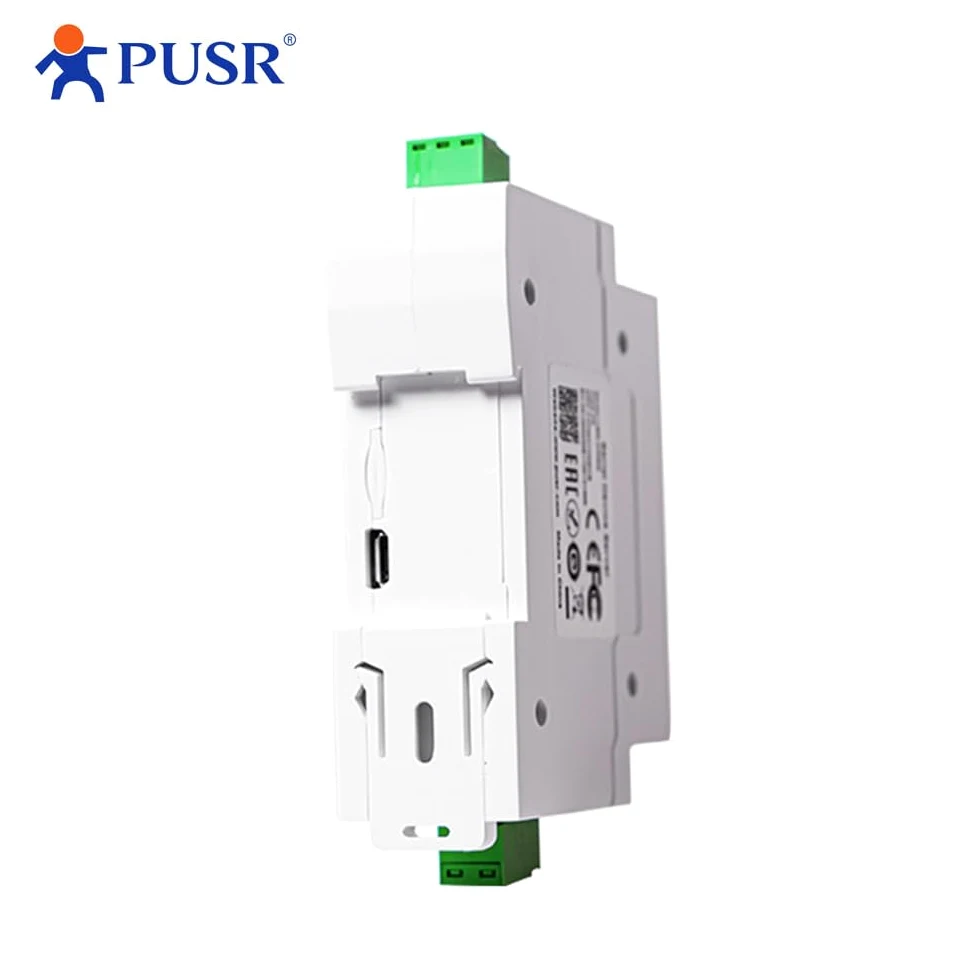 DIN-Schiene RS485 zu Ethernet Konverter Modbus RTU zu TCP Modbus Gateway überträgt Daten transparent zwischen TCP/IP und RS485 Benutzerdefinierte Webseite USR-DR302