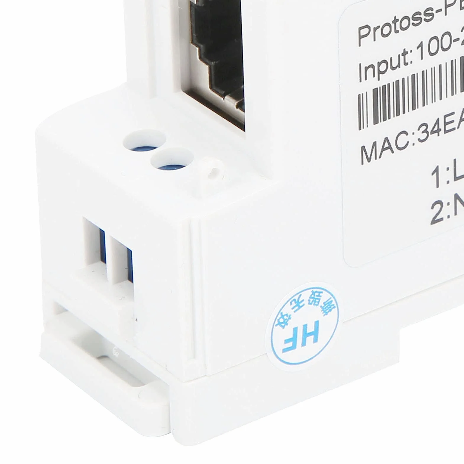 PE11-H RS485 zu seriellem Ethernet-Server Schienenmontage 100–240 VAC