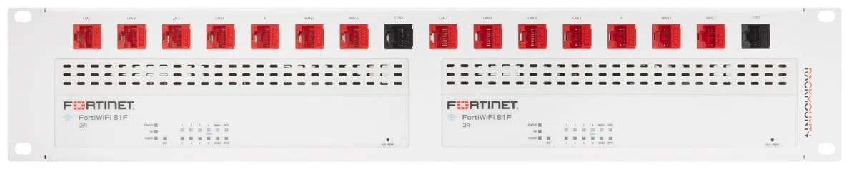 Rackmount.IT Kit for FortiGate 80F-POE (DSL&FortiWiFi) Duo