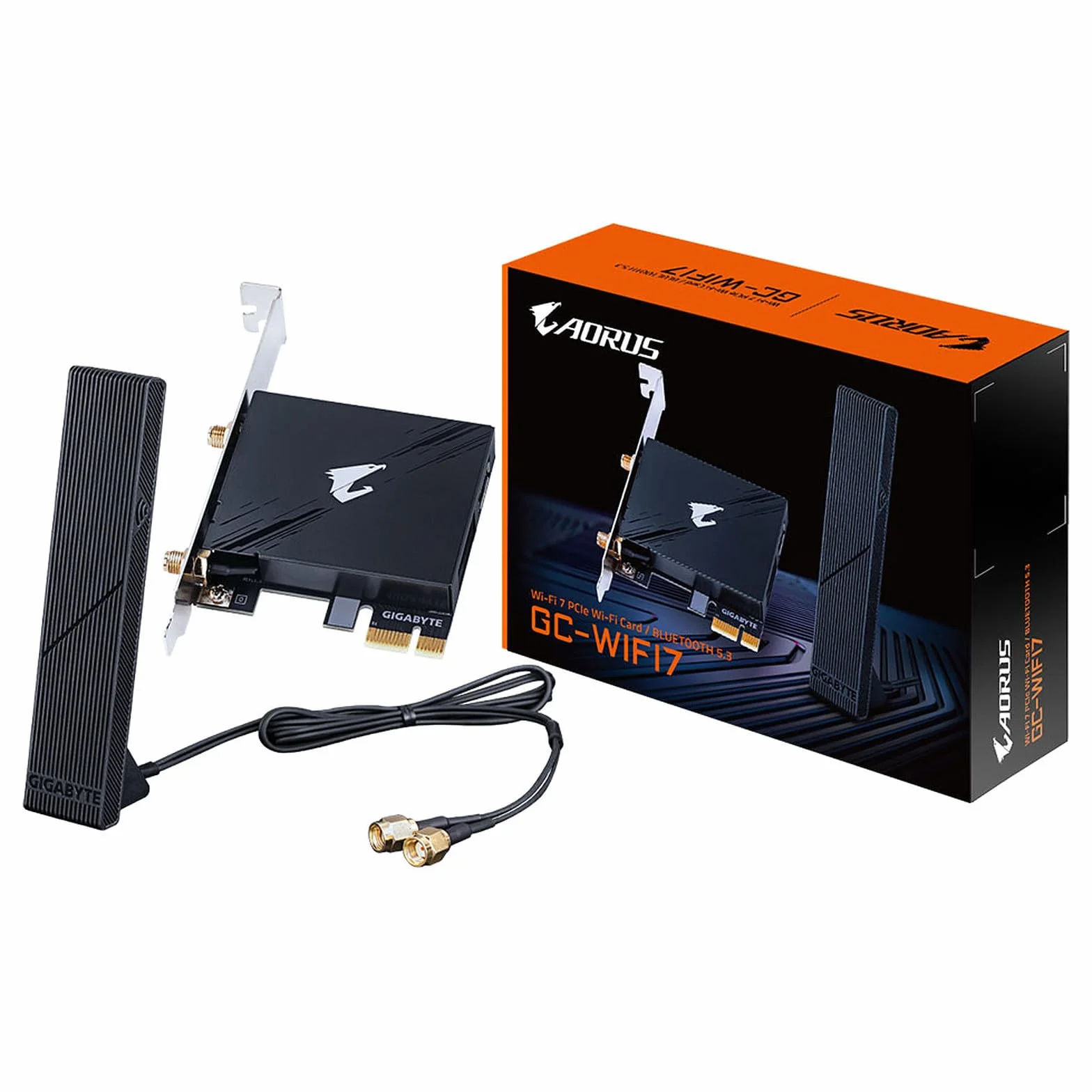 Gigabyte GC-WIFI7 Carte réseau Interne WLAN/Bluetooth 5800 Mbit/s