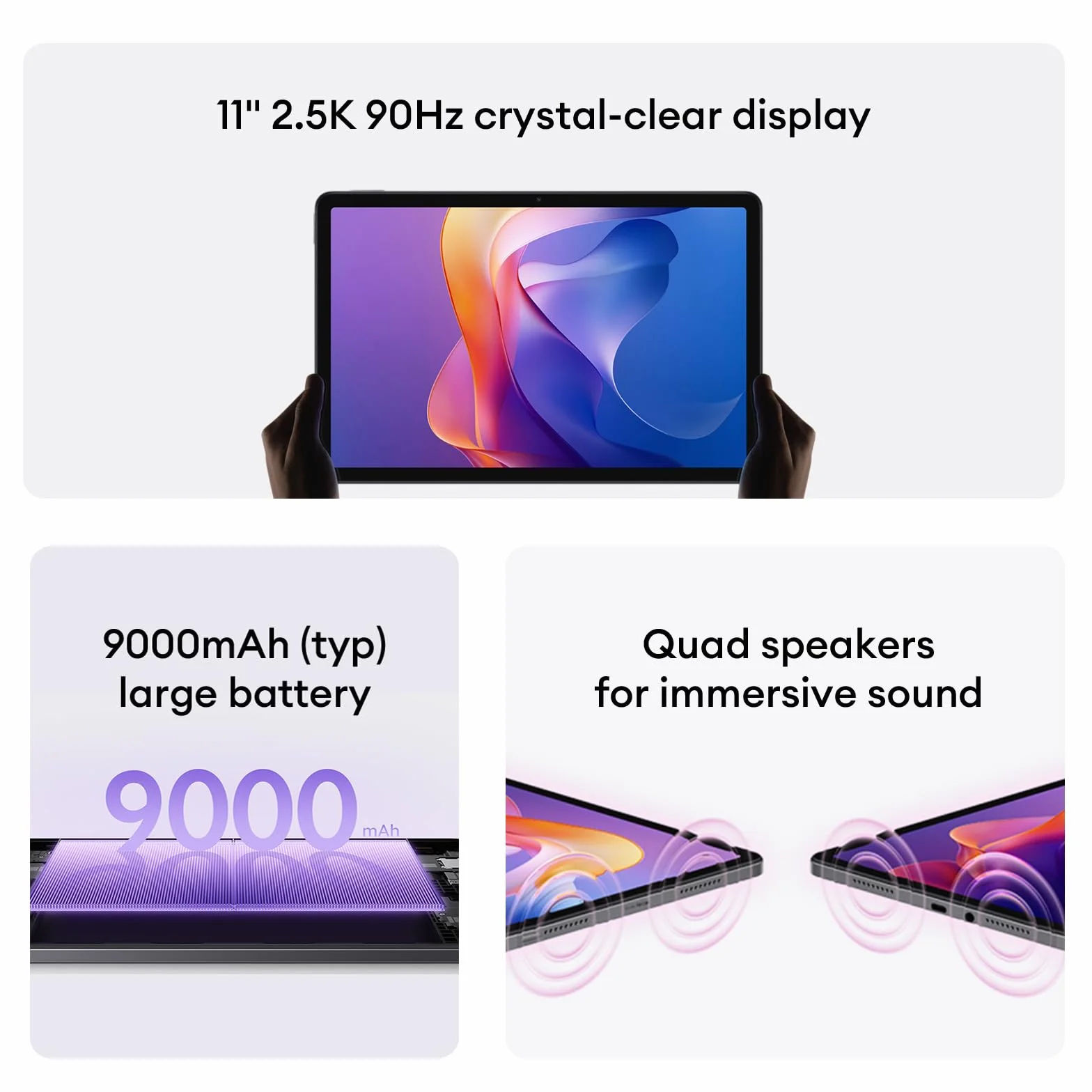 Xiaomi Redmi Pad 2 11" 8GB/256GB WiFi Grau (Graphite Gray)