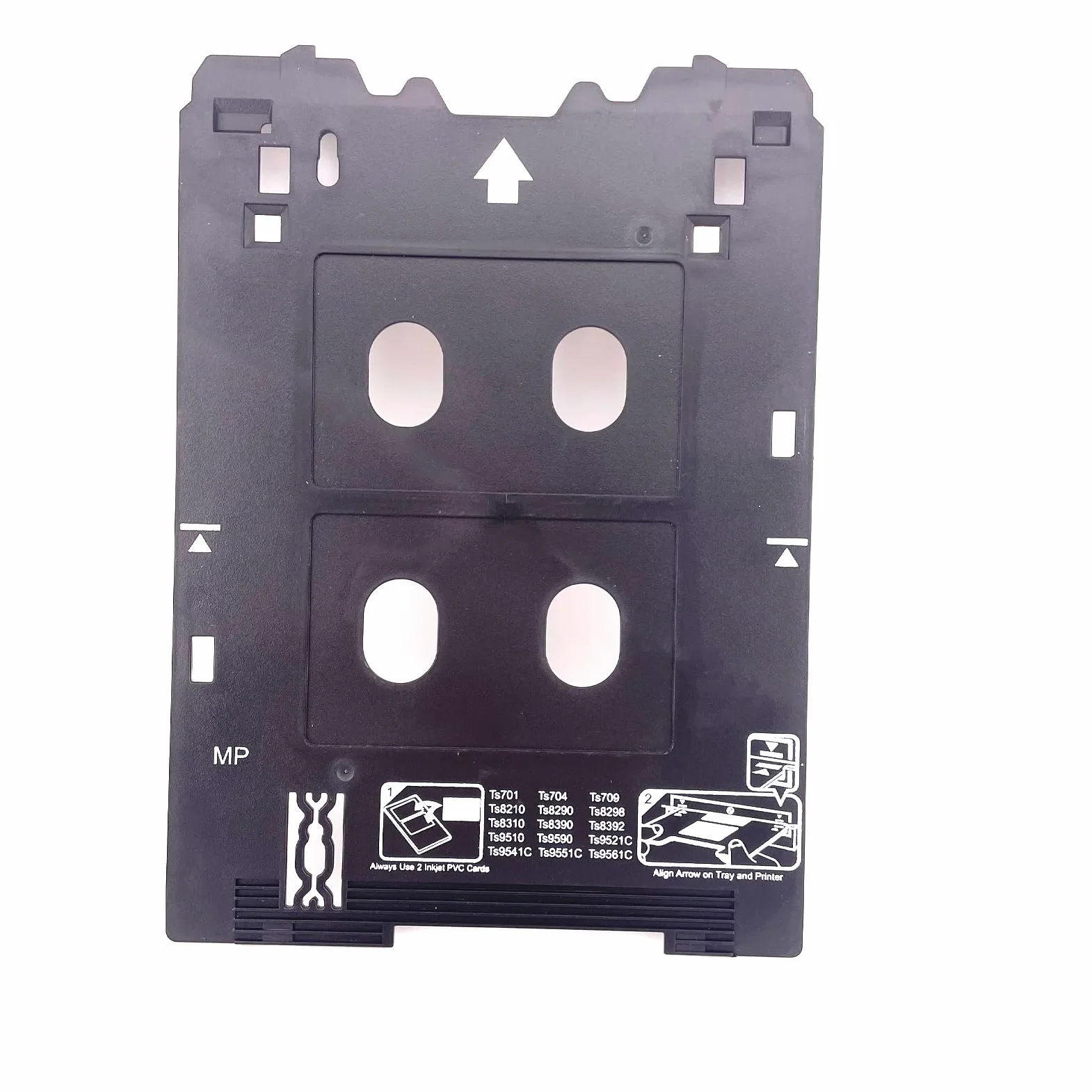 Inkjet PVC-ID-Kartenfach für Canon PIXMA TS701 TS702 TS703 TS704 TS705 TS709 TS8220 TS8330 TS82xx, TS83xx und TS95xx Serie Drucker (Canon MP/Mehrzweckfachdrucker)