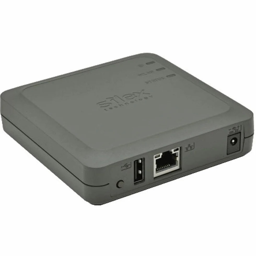 Silex Technology DS-520AN Industry High Performance WLAN USB Device Server - Geräteserver, Printserver Netzwerk USB-Server LAN 10/100/1000MBit/s, USB 2.0, WLAN 802.11 b/g/n/a