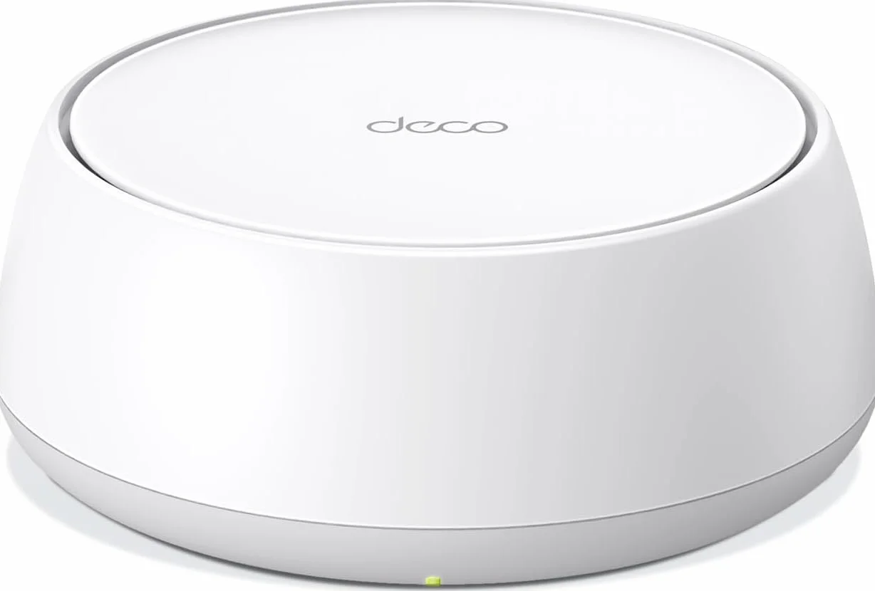 TP-Link Deco BE25 WiFi 7 Mesh WLAN(1 Pack), BE3600 Dual-Band Router und Access Point, 2 x 2.5 Gbit/s Ethernet Port, WPA3, 4 Streams, 160 MHz Kanäle, Gästenetzwerk, HomeShield