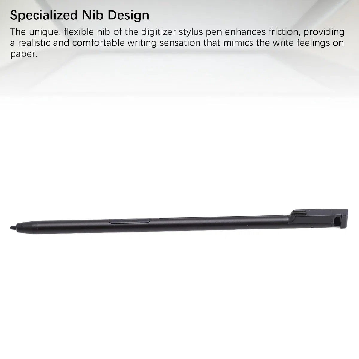 Sxhlseller Digitizer Stylus -Stift mit 4096 Druckempfindlichkeit, Touchscreen -Stift Kompatibel mit FMV Q738 Q739 FPCPN055, Ergonomisches Leichtes Schwarz