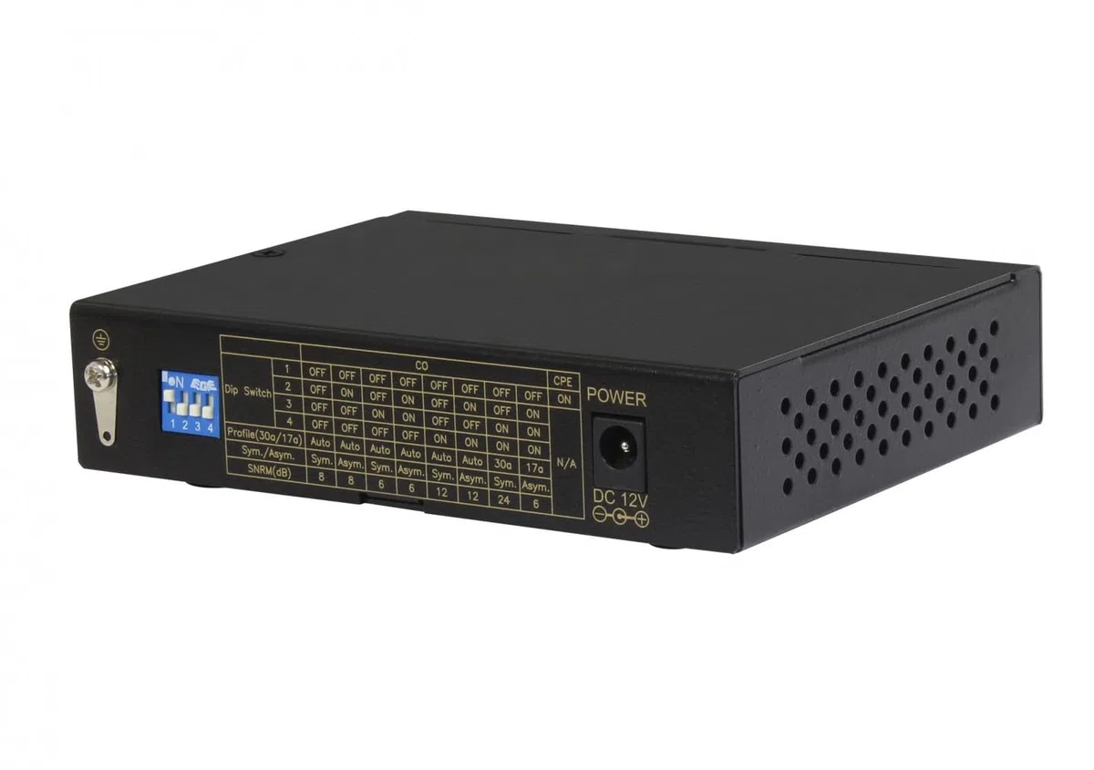 Punkt-zu-Punkt Modem VDSL2 via 2-Draht unmanaged ALL-MC116V2 / Max. 3 km mit max. 160 Mbit/s