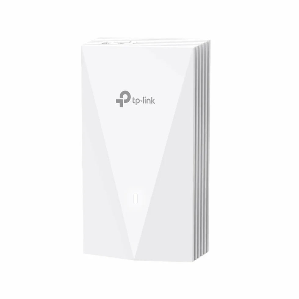 TP-Link EAP655-Wall Wi-Fi 6 Access Point AX3000 Dual-Band, Omada SDN, Zentrales Management, 1×1000 Mbps PoE Input, 3x1000 Mbps PoE Output, Omada Mesh WLAN, 802.3af/at PoE, VLAN, bis zu 16 SSIDs