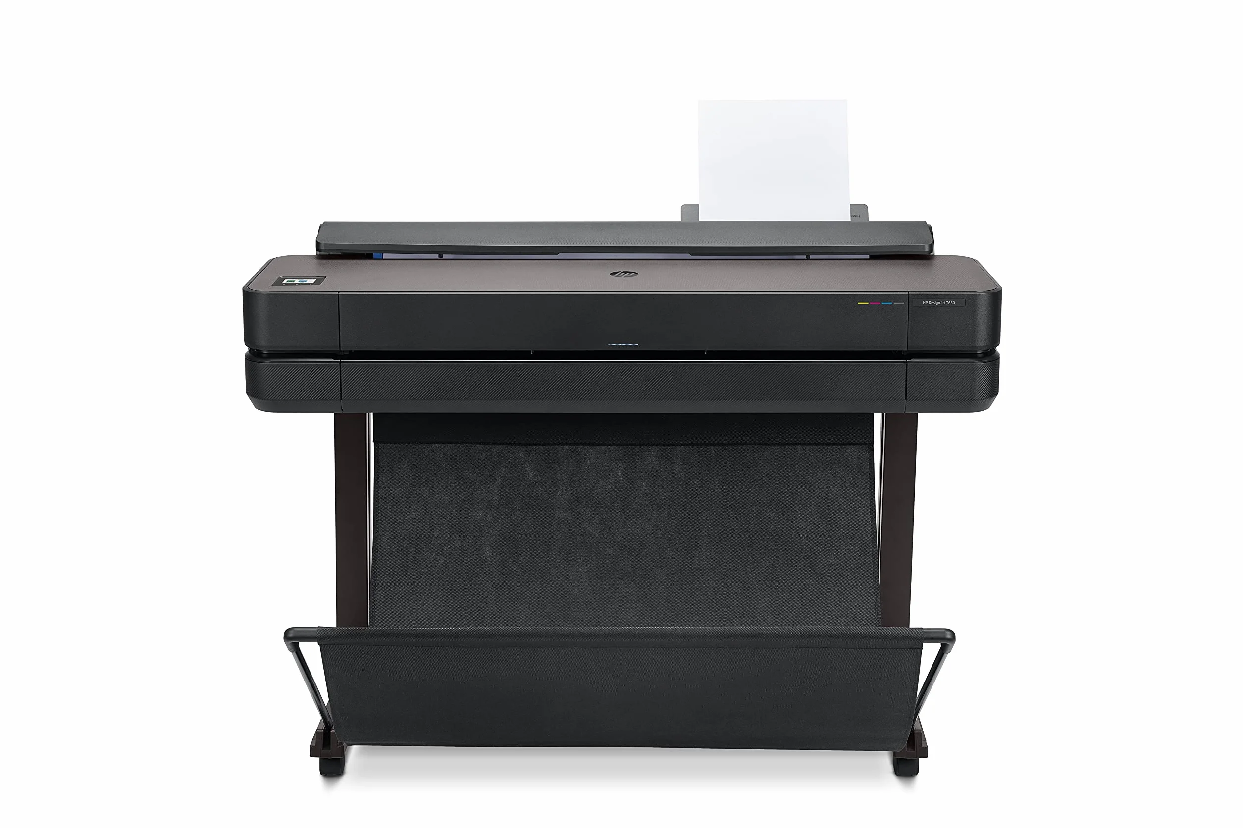 HP DesignJet T650 Großformatdrucker, 36 Zoll, bis zu A0, mobiles Drucken, Wi-Fi, Gigabit Ethernet, Hi-Speed USB 2.0 (5HB10A), Schwarz