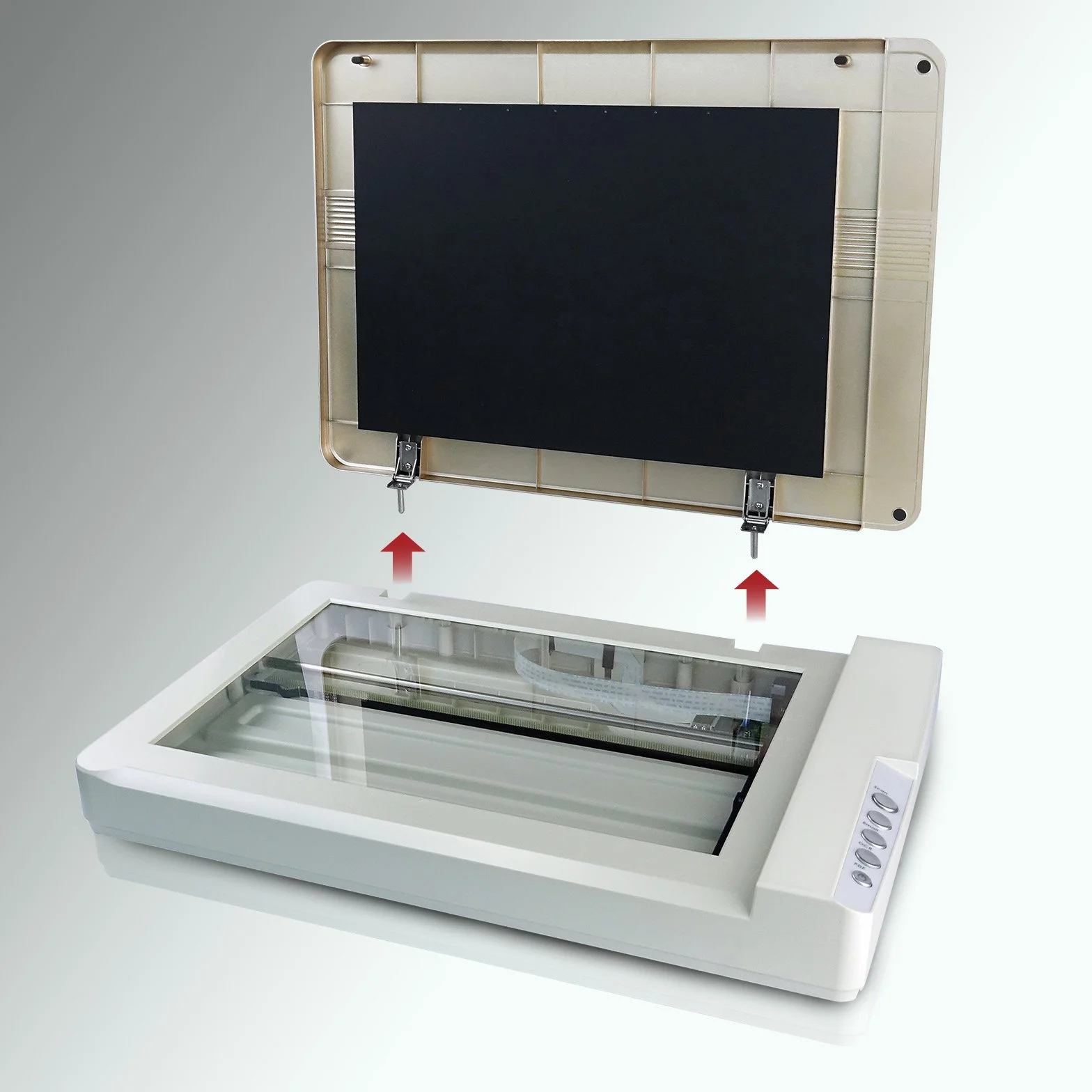Plustek OpticSlim 1180 Flachbettscanner A3 1200dpi USB inkl. DocAction Software