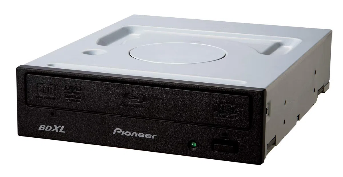 Pioneer BDR-212EBK 16X interne SATA Blu-ray, DVD, CD Brenner mit BDXL und M-Disc Unterstützung (Schwarz)