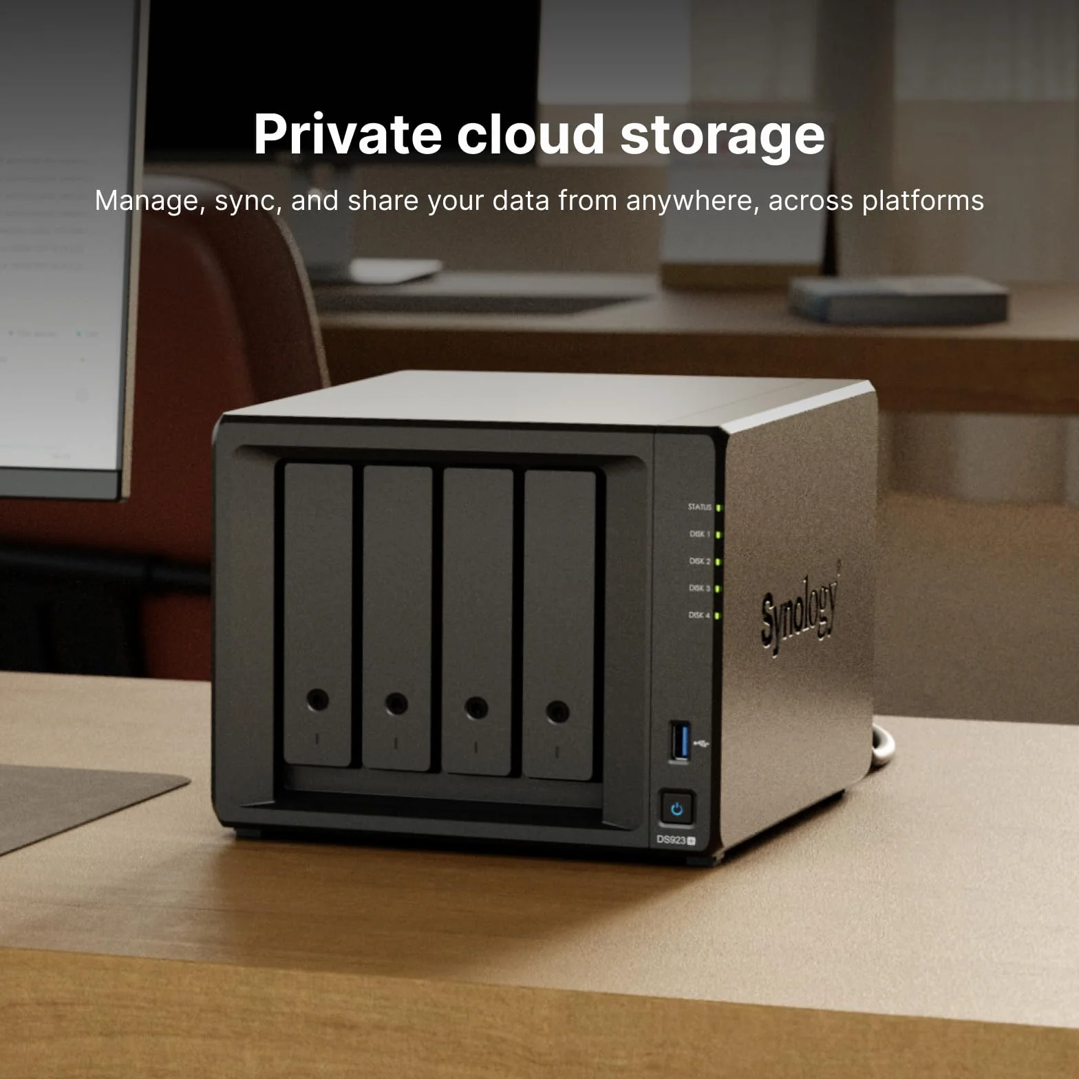 Synology 4-Bay DiskStation DS923+ (Diskless)