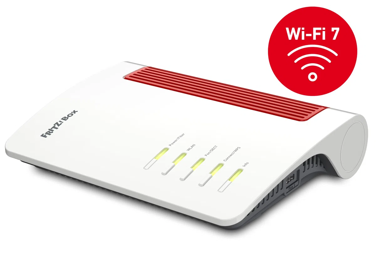 FRITZ!Box 5690 | Glasfaser-Router für den AON- oder GPON-Anschluss | Wi-Fi 7 bis 6.448 MBit/s | WLAN Mesh | höchster Sicherheitsstandard | schnelle Einrichtung | 2,5-Gigabit-WAN/LAN | Made in Europe