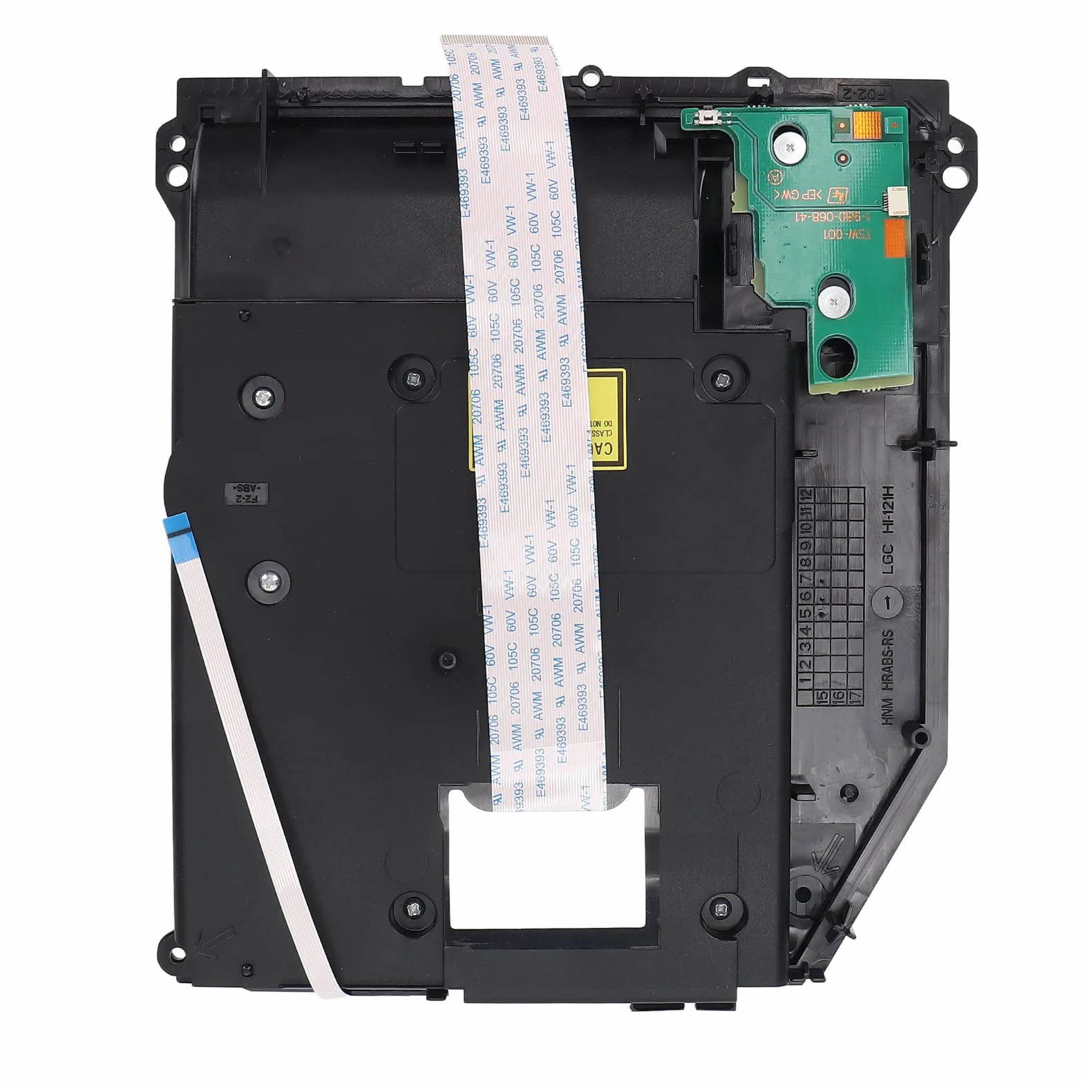 Dioche Cuh 1216A Disc Drive Disk Drive Replacement ABS+Metal for 1200 DVD Drive Professional Optical Drive Replacement Repair Part for Cuh-120Xx Series