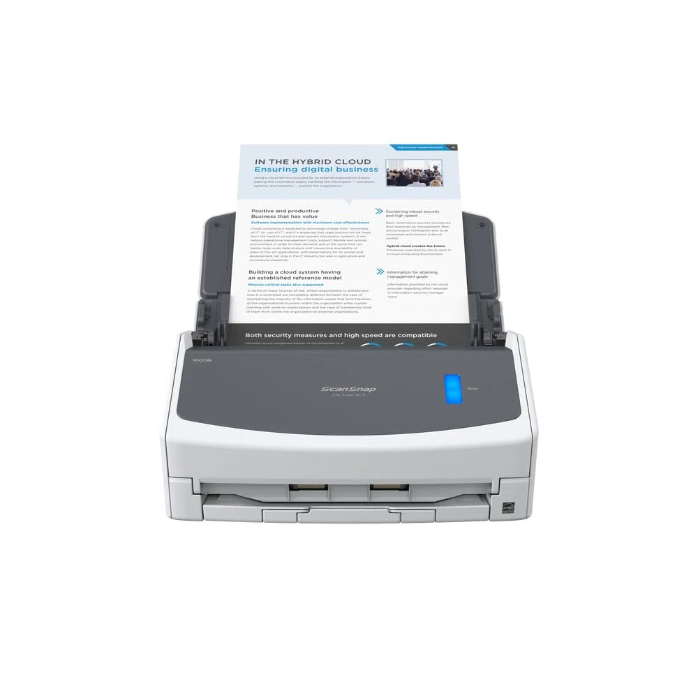 Ricoh Scansnap Ix1400 Scanner Adf 600 X 600 Dpi A4 Bianco (scansnap Ix1400)