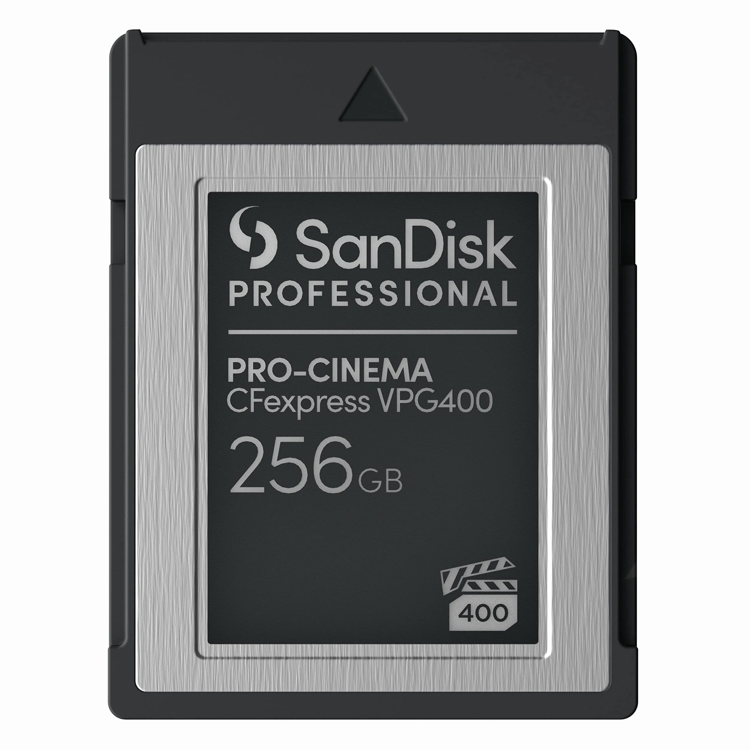 SanDisk® PROFESSIONAL PRO-CINEMA CFexpress™ VPG400 Type-B- Speicherkarte 256 GB (RescuePRO Deluxe, Kompatibel mit PRO-READER, eingeschränkte Langzeitgarantie)